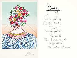 #87 ~ Dali - The Flowering of Inspiration [Gala en Fleurs] E  #119/350