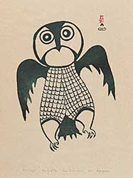 #62 ~ Inuit - Owl in Flight  #25/50