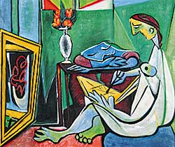 #643 ~ Picasso - Untitled - The Muse