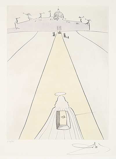 #86 ~ Dali - God, Time, Space and the Pope  #A 64/195