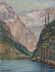#18 ~ Beech - Unttiled - Mount Victoria from Lake Louise