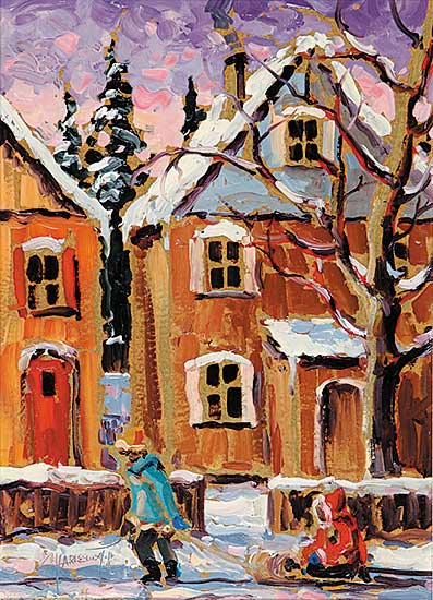 #426 ~ Charlesworth - Winter Street Scene [Hamilton]