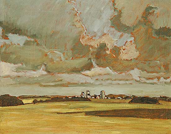 #464 ~ McInnis - Cloudy View of Wainwright