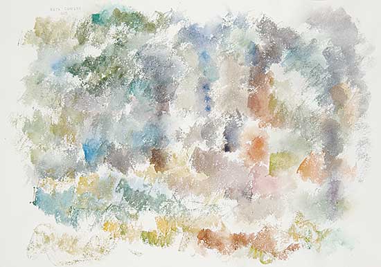 #649 ~ Cowley - Untitled - Colourful Abstract Landscape