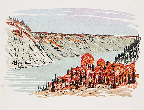 #108 ~ Weber - Untitled - North Saskatchewan River