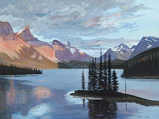 #468 ~ Turner - Maligne Lake, Jasper, Alberta