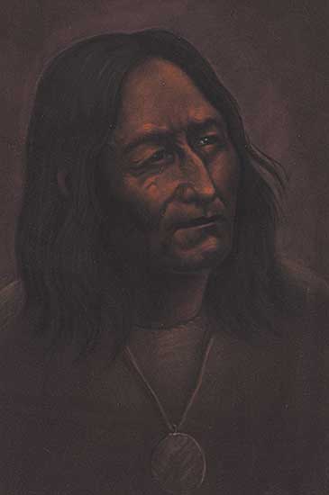 #789 ~ School - Untitled - Native Portrait