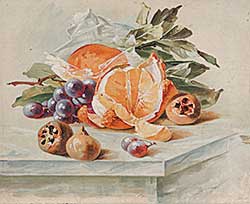 #867 ~ Zehntner - Untitled - Oranges and Figs