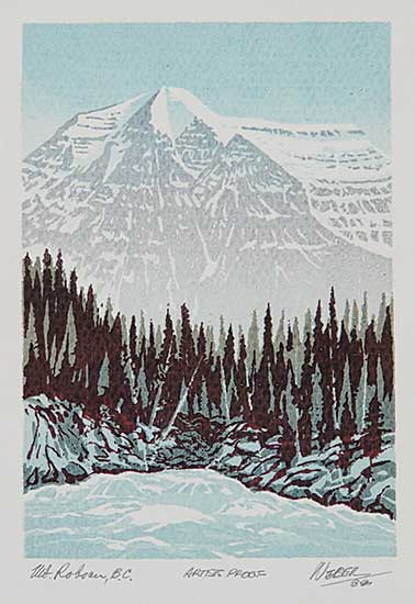 #242 ~ Weber - Mt. Robson, B.C.  #A.P.