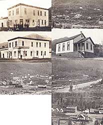 #10 ~ Barclay - Lot of Seven Views of Ymir, Salmo and other B.C. towns