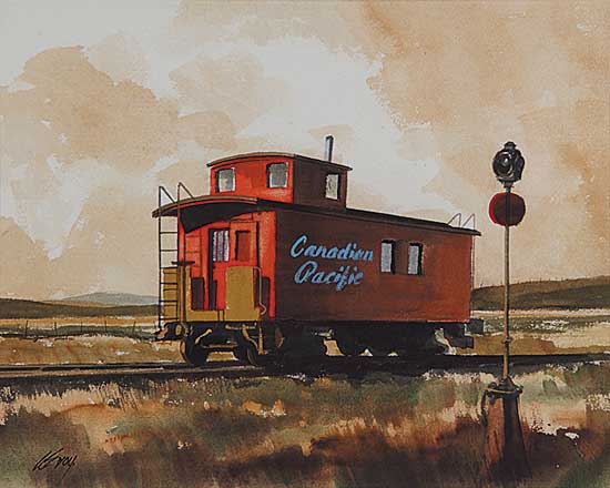 #30 ~ Evoy - The Little Red Caboose