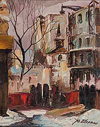#5 ~ Besse - Untitled - Montreal Winter Street Scene