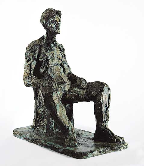 #301 ~ Chattaway - Untitled - Seated Man  #1/6