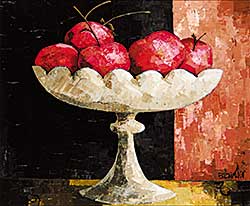 #612 ~ Bachmann - Fruit with Stone Platter
