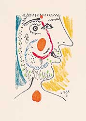 #834 ~ Picasso - Untitled - Portrait 16.5.64.II