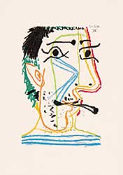 #835 ~ Picasso - Untitled - Portrait 16.5.64.VI