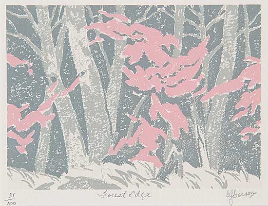 #414 ~ Casson - Forest Edge [Pink]  #31/100