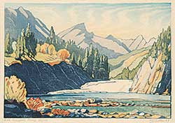 #478 ~ Shelton - Bow Falls Banff  #46/100 Ed.2