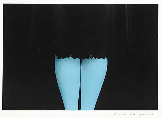 #348 ~ Ledingham - Untitled - Blue Legs