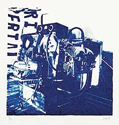 #25 ~ Jones - Untitled - Blue Motor  #7/100