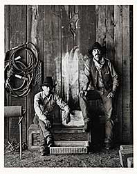 #336 ~ Dusard - Buster Scarborough abd Bob Pulley, A Bar V Ranch, Arizona