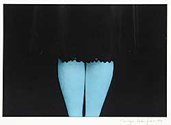#348 ~ Ledingham - Untitled - Blue Legs