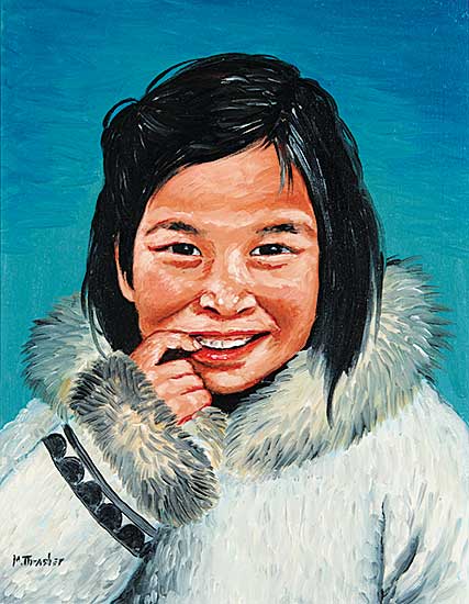 #725 ~ Thrasher - Inuit Girl