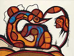 #242 ~ Kamagemyk - Untitled - Indian Art