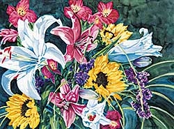 #438 ~ Gerus - Untitled - Flowers in Springtime