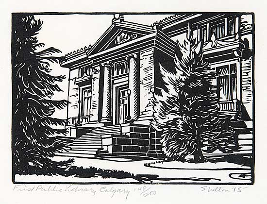 #618 ~ Shelton - First Public Library, Calgary  #148/200