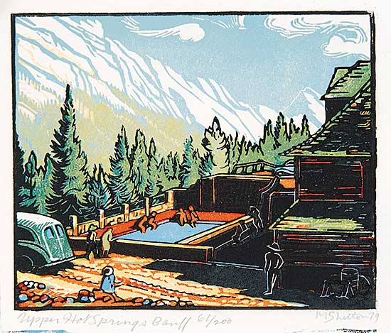 #644 ~ Shelton - Upper Hot Springs, Banff  #61/200