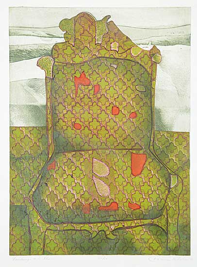 #59 ~ Esler - Landscape with Chair  #20/50