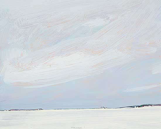 #90 ~ McInnis - Untitled - Blue Sky in Wintertime