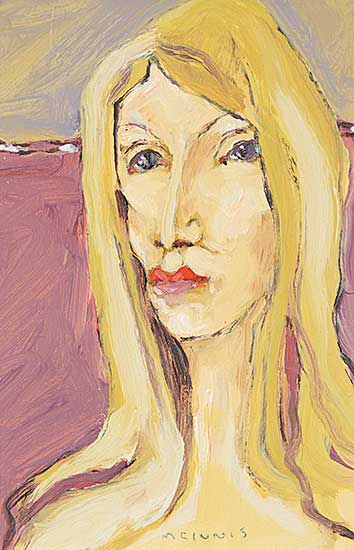#94 ~ McInnis - Untitled - Portrait of a Blonde Woman