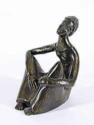 #41 ~ De Nagay - Untitled - Seated Girl
