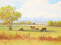 #443 ~ Horvath - Lazing Cows