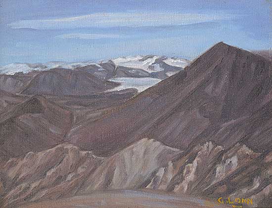 #431 ~ Lonn - Untitled - Mountain Range