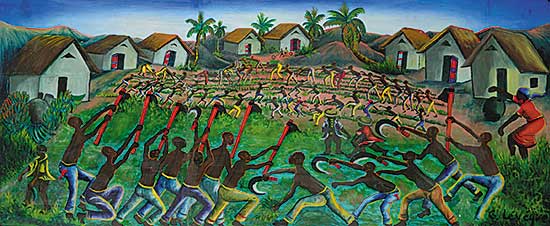 #1182.5 ~ Leveque - Untitled - The Plantation Workers