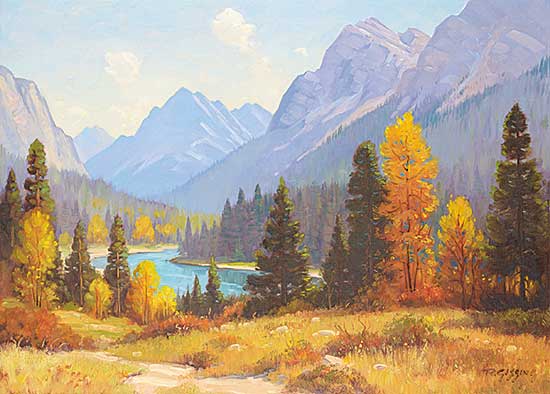 #39 ~ Gissing - Autumn on Bow River