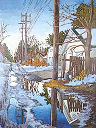 #31 ~ Duke - Untitled - Edmonton Lane in Winter