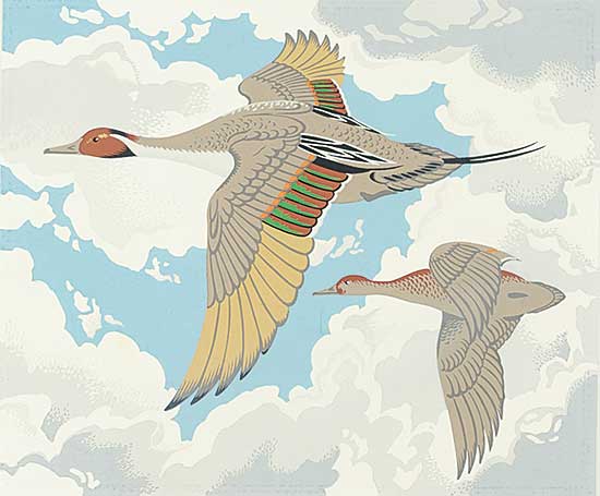 #1032 ~ Casson - Untitled - Flying Geese