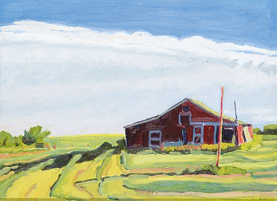 #1136 ~ McInnis - Untitled - The Red Barn