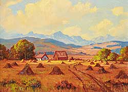 #1065 ~ Gissing - Untitled - Harvest Time in the Foothills