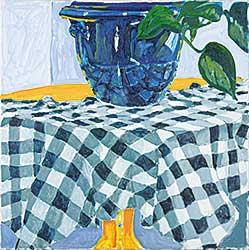 #1131 ~ McInnis - Untitled - Checkered Tablecloth