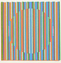 #1142 ~ Ohe - Untitled - Vertical Striped