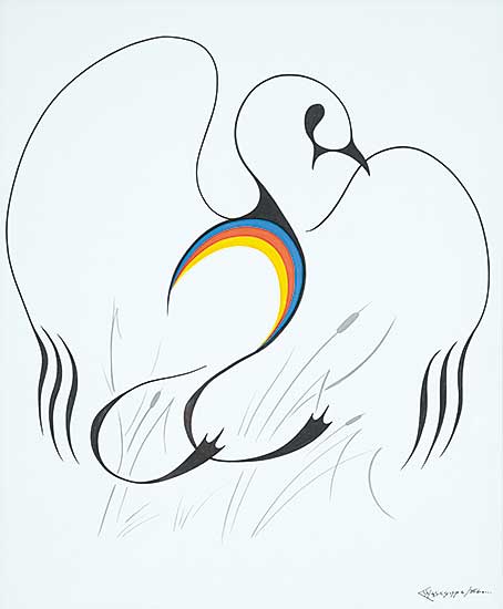 #257 ~ Wescoupe - Untitled - Dancing Bird