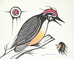 #70 ~ Kakepetum - Untitled - Woodpecker