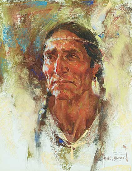 #14 ~ Brown - Man from Blackfoot Crossing