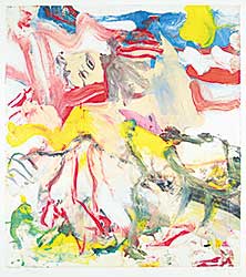 #208 ~ de Kooning - Untitled - Figures and Landscape  #14/100