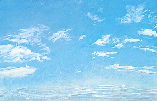 #1268 ~ School - Untitled - Big Blue Sky